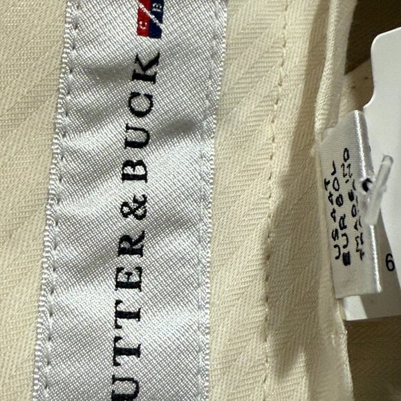 NWT CUTTER & BUCk Mens 44T Beige Chino Bermuda Pleated Shorts Big and Tall - Picture 9 of 14